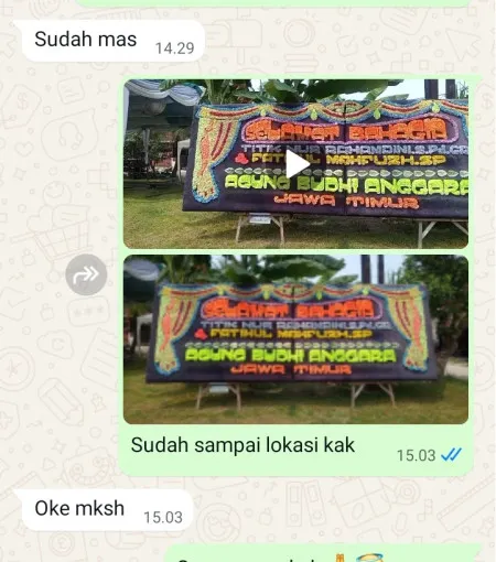 Pengiriman Papan Bunga Kampung Melayu