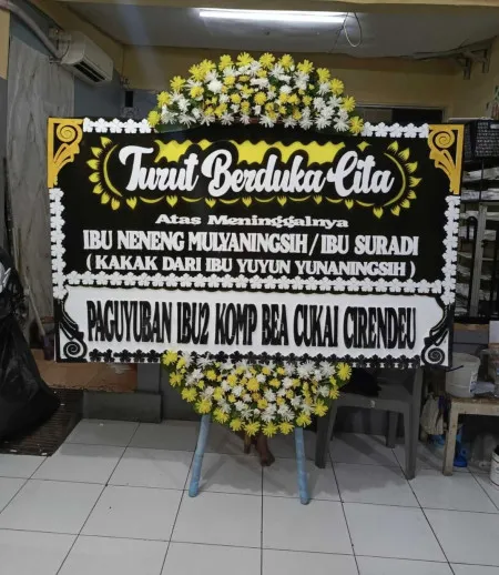 Papan Bunga Duka Kampung Melayu
